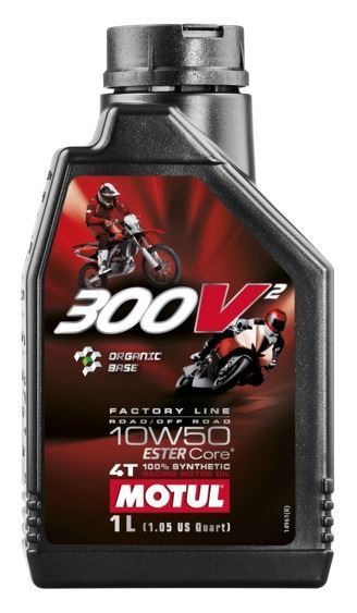 Aceite Moto 4T Motul 300V² 10W50 Racing (1)