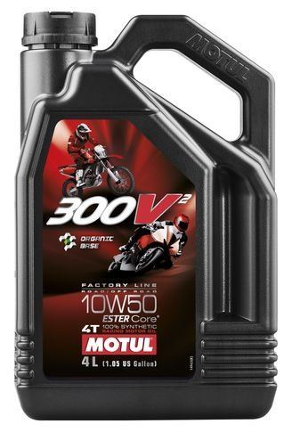 Aceite Moto 4T Motul 300V² 10W50 Racing (1)