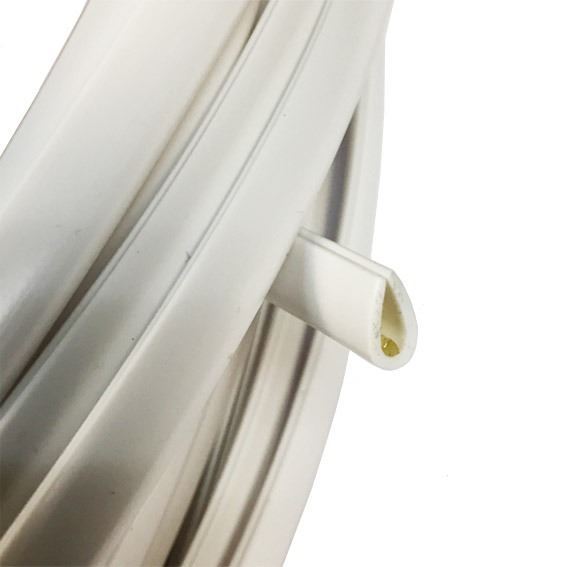 PVC Flex · 7,8x5,7mm Burlete Flexible · Adhesivo Interior · Varios colores (1)