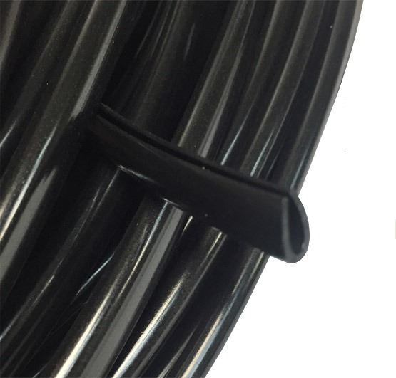 PVC Flex · 7,8x5,7mm Burlete Flexible · Adhesivo Interior · Varios colores (1)