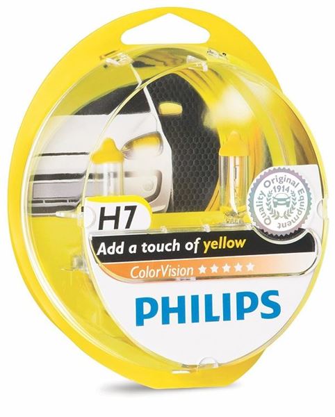 Philips H7 ColorVision Estuche 2 Bombillas (2)