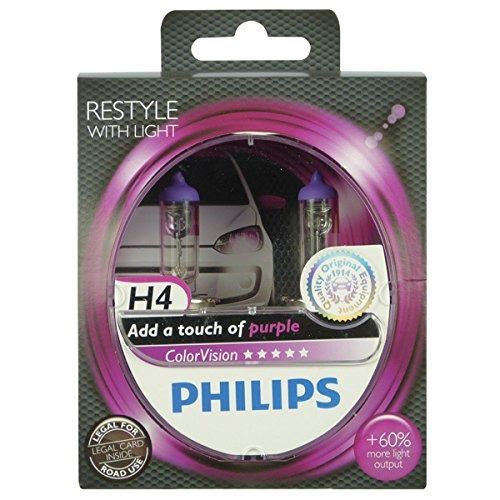 Philips H4 ColorVision Estuche 2 Bombillas (1)