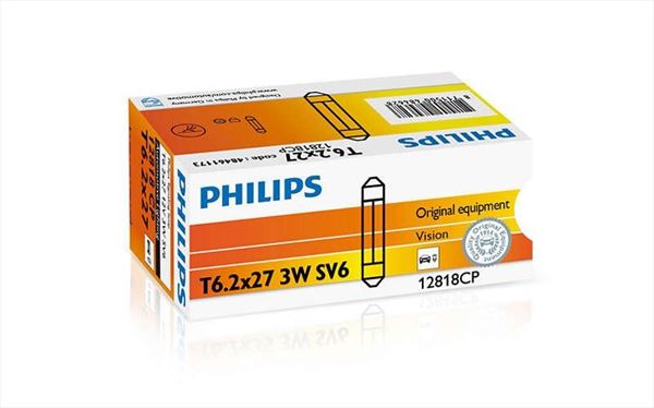 Festoon 3W Philips Lámpara 12V 3W (Plafón) (1)