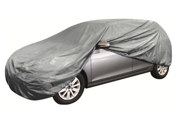 Funda Cubrecoches M 100% Impermeable Tricapa 432x150