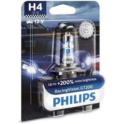 H4 RacingVision GT200 · Lámparas Faros Principales · 12 V  60/55W Philips (1)