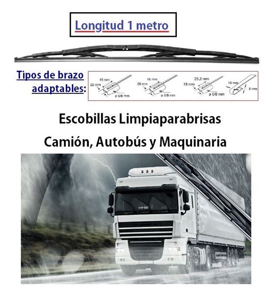 Camión · Autobús · Tractor · Maquinaria (Escobilla Limpiaparabrisas) (1)