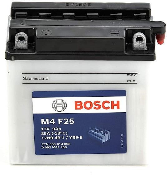 M4F25 Bosch Batería Moto 9Ah 85A (1)