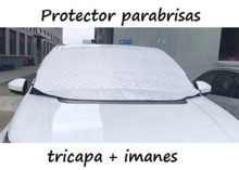 Protector Parabrisas Invierno · Triple Capa + Triple Sujeción