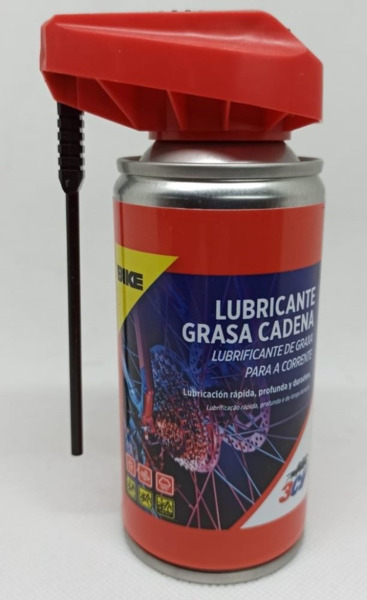 Spray Lubricante Grasa para Cadenas Bicicletas · 3CV Bike 210ml (1)