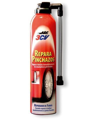 Spray Repara Pinchazos 3CV · Coche, Moto, Quad (1)