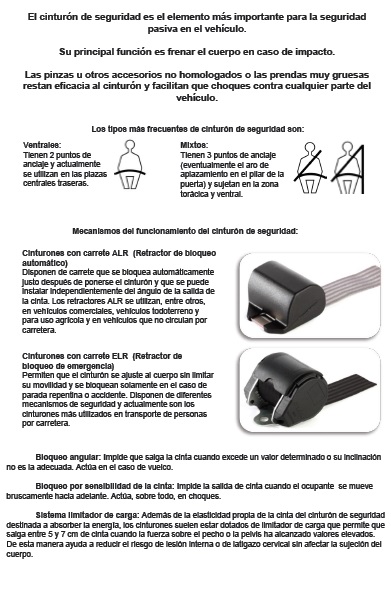 Anclaje cinturon seguridad Recambios y accesorios de coches de segunda mano