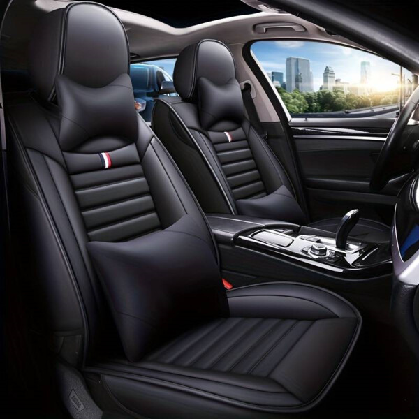  Divertido juego de 2 fundas de asiento de coche personalizadas para  asientos delanteros, funda protectora de asiento universal elástica para  interior de automóvil : Automotriz