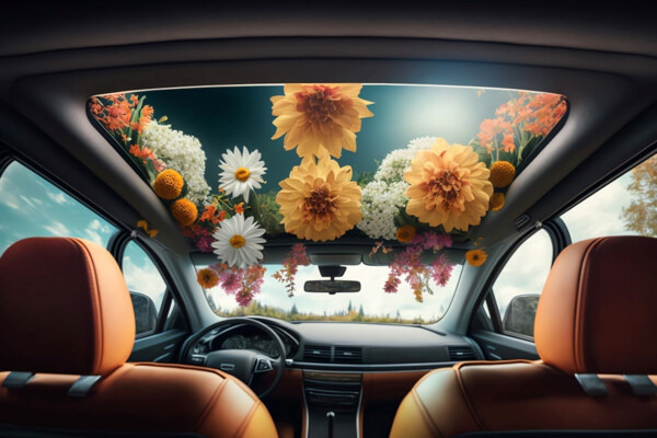 Ambi Pur Car Auto-Lufterfrischer Flores Elegantes 2 ml