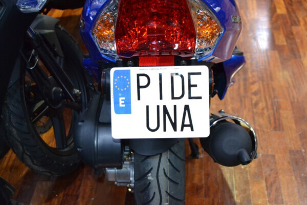 Matrículas para Moto, Ciclomotor y Enduro de Aranda