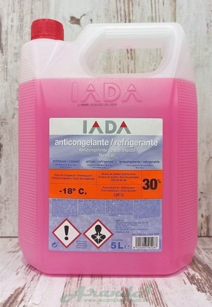 -18ºC Anticongelante 30% · Uso directo · Envase 5 litros (1)