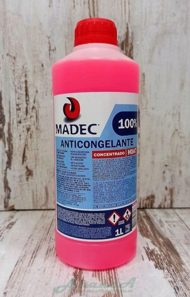 100% Anticongelante Puro. Concentrado de Máxima Protección · 1 litro (1)