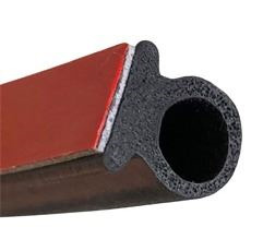 GV001N/GV034 · 10x10,5mm Perfil Esponjoso con/sin Adhesivo · Caucho EPDM Flexible (2)