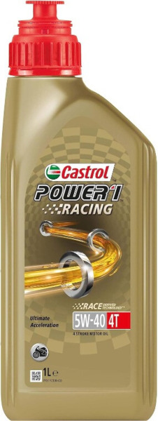 5W40 Castrol 4T Power1 Racing Moto · 1L / 4L (1)