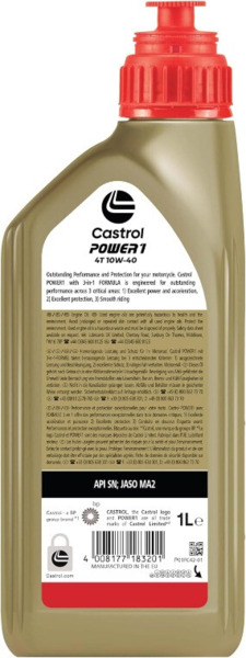 10W40 Castrol Power1 4T · 100% Sintético (2)
