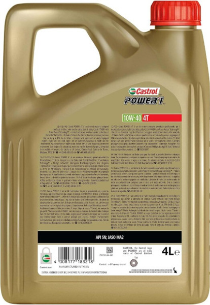 10W40 Castrol Power1 4T · 100% Sintético (2)