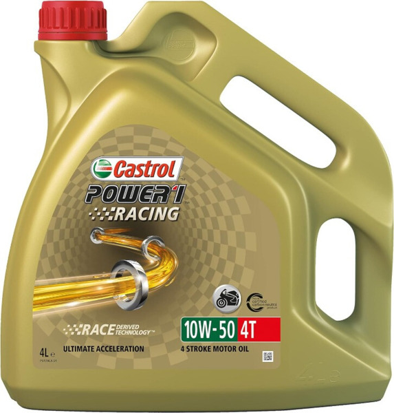 10W50 Castrol 4T Power1 Racing Moto · 1L / 4L (1)