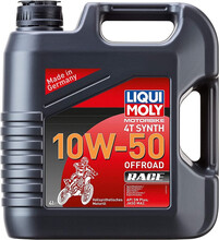 10W50 Liqui Moly OffRoad Race Motorbike 4T · 4 litros