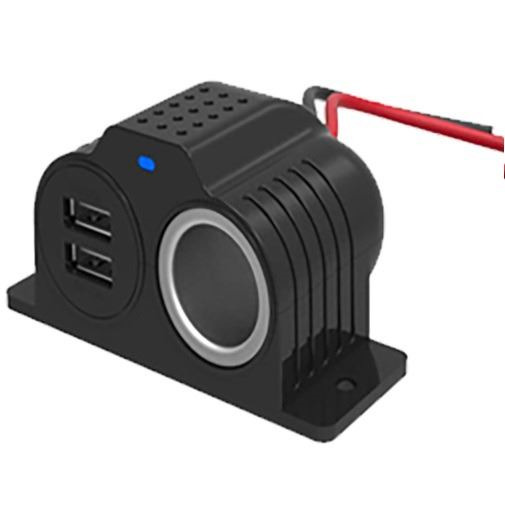 Enchufe Mechero Doble Toma 12V · Escape Style