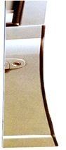 12x6mm Protector Canto Puerta Adhesivo Rollo 1,3m Gris