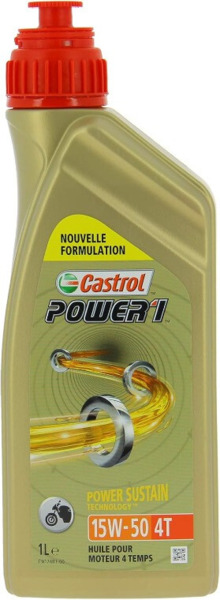 15W50 Castrol Power1 4T · 100% Sintético (1)
