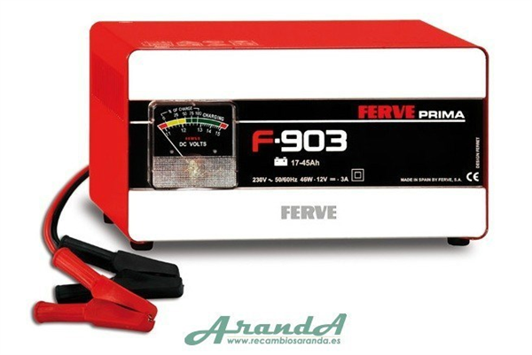 F-903 17-45Ah Cargador Ferve Prima 12V 3A