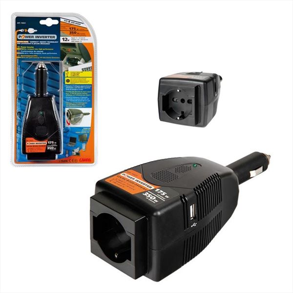 175W Transformador 12-220V + USB (2)