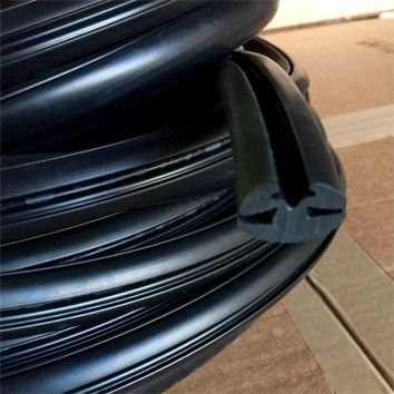 CR037 · 20x15mm Goma Contorno Cristal · Caucho EPDM · Perfil para Uniones (2)