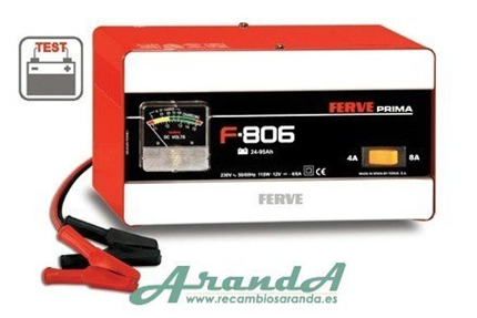 24-95Ah Cargador Ferve Prima 12V 4-8A