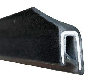 CR018 · 24x11,2mm Perfil Lamelunas Flocado · Tira rígida de 1 metro · Con metal interior (2)