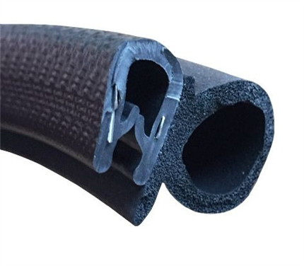25,3x15,5mm Goma Estanqueidad de Puerta Lateral · Caucho EPDM