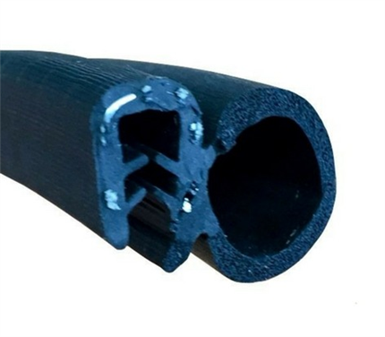 28x18mm Goma Estanqueidad de Puerta Lateral · Caucho EPDM