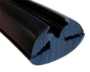 CR039 · 30x20mm Goma XL para Contorno Cristal · Caucho EPDM · Perfil para Uniones (3)