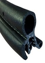 GM015 · 32,8x15,7mm Goma estanqueidad frontal + pestaña · Caucho EPDM