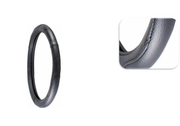 37-39cm Funda Volante Piel Negro