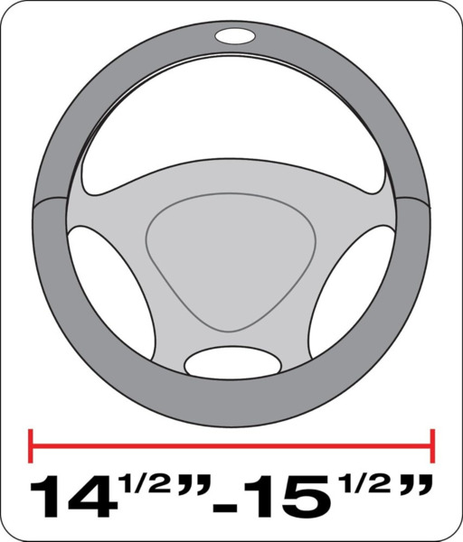 37-39cm Funda Volante Sintética ''British Style I'' · Car+ (3)
