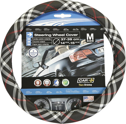 37-39cm Funda Volante Sintética ''British Style I'' · Car+