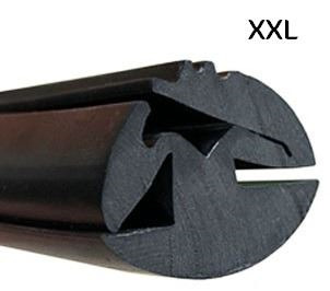 CR041 · 25,1x16,4mm Goma Contorno Cristal · Caucho EPDM · Perfil para Uniones (3)