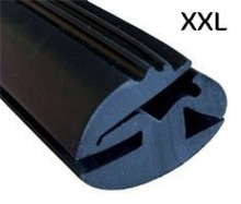 CR041 · 25,1x16,4mm Goma Contorno Cristal · Caucho EPDM · Perfil para Uniones