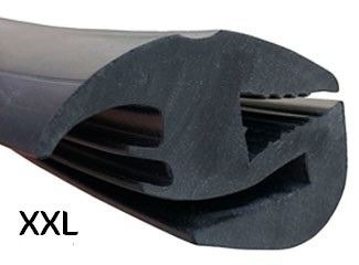 CR042 · 38,8x24,8mm Goma Contorno Cristal · Caucho EPDM · Perfil para Uniones