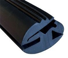 CR041 · 25,1x16,4mm Goma Contorno Cristal · Caucho EPDM · Perfil para Uniones (4)