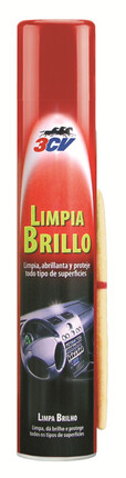 Limpia Brillo Interiores Spray 1 litro + Gamuza