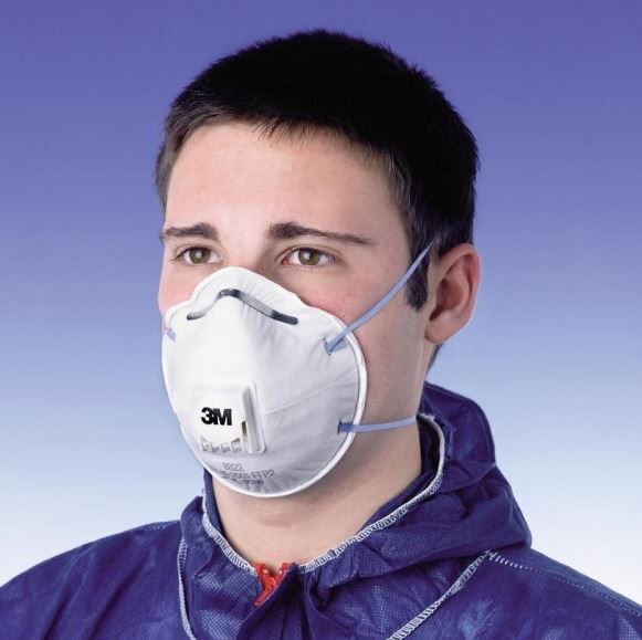 3M 8822 FFP2 Mascarilla autofiltrante con válvula (1)