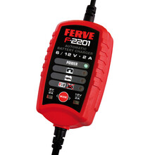 F-2201 2A Cargador Ferve  · Baterías 6/12V de 4 a 45 Ah