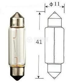 C10W Lámpara Plafón Halógena 12V Varias Medidas (1)