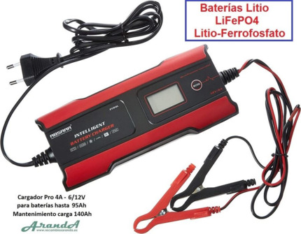 30A Cargador de Baterías Profesional Absaar 12/24V (350Ah)